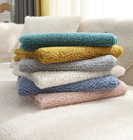 CloudNest™ — Cover your sofa with cloud-soft softness and unwavering comfort
