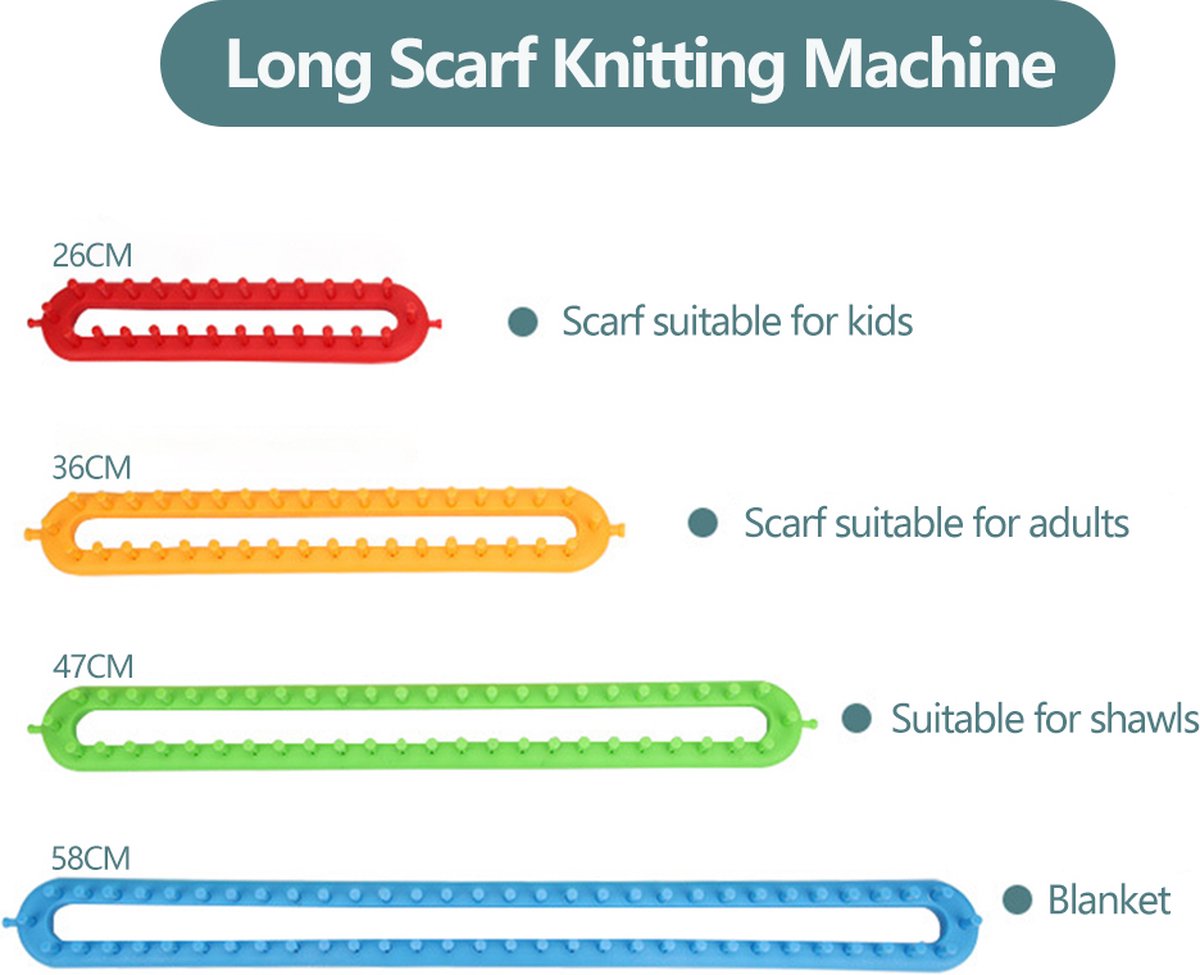 1+1 FREE | Wool Magic™ Scarf Knitting Loom Kit