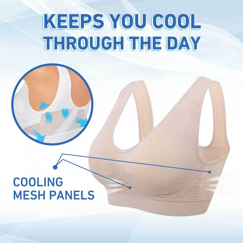 1+1 FREE | Seamless™ Extra-Elastic Comfortable Breathable Seamless Wireless Bra