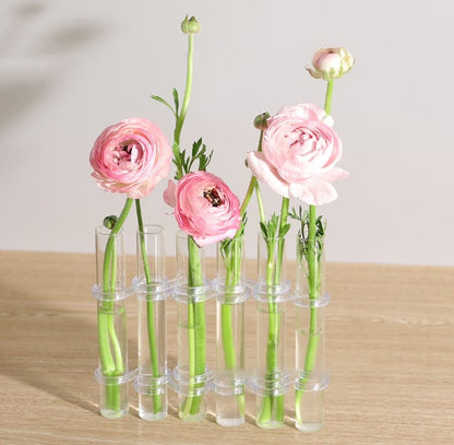 FlexiVase™ – Test Tube Flower Glass Vases