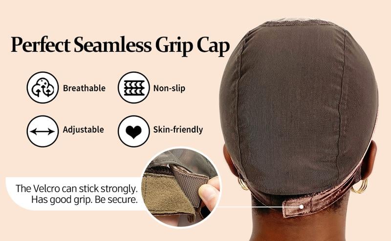 1+1 FREE | Invisible Grip Cap™ Say Goodbye to Slipping Wigs Instantly