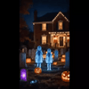 SpectraShade™ — Track every step with a living nightmare that observes and whispers