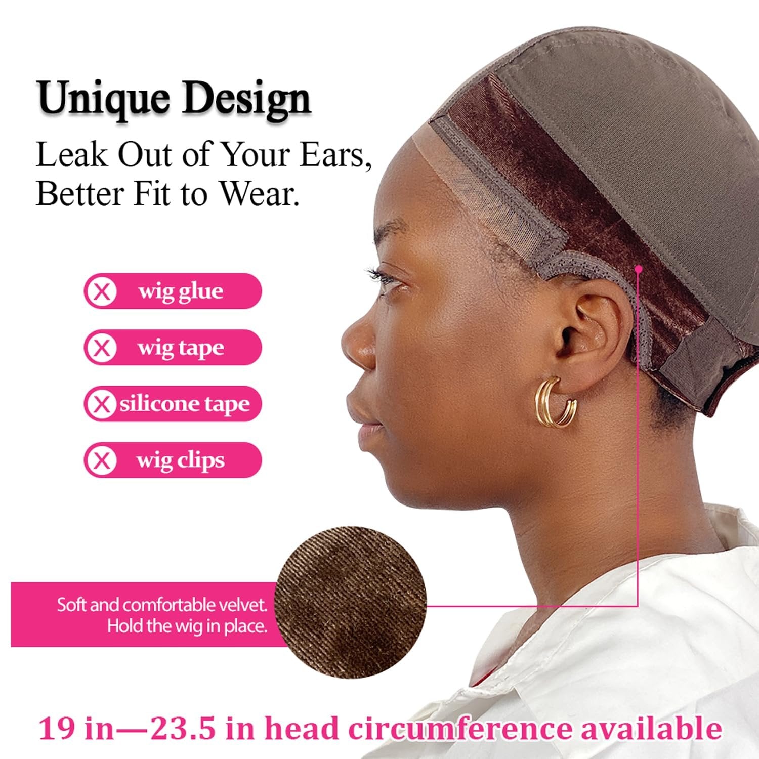 1+1 FREE | Invisible Grip Cap™ Say Goodbye to Slipping Wigs Instantly