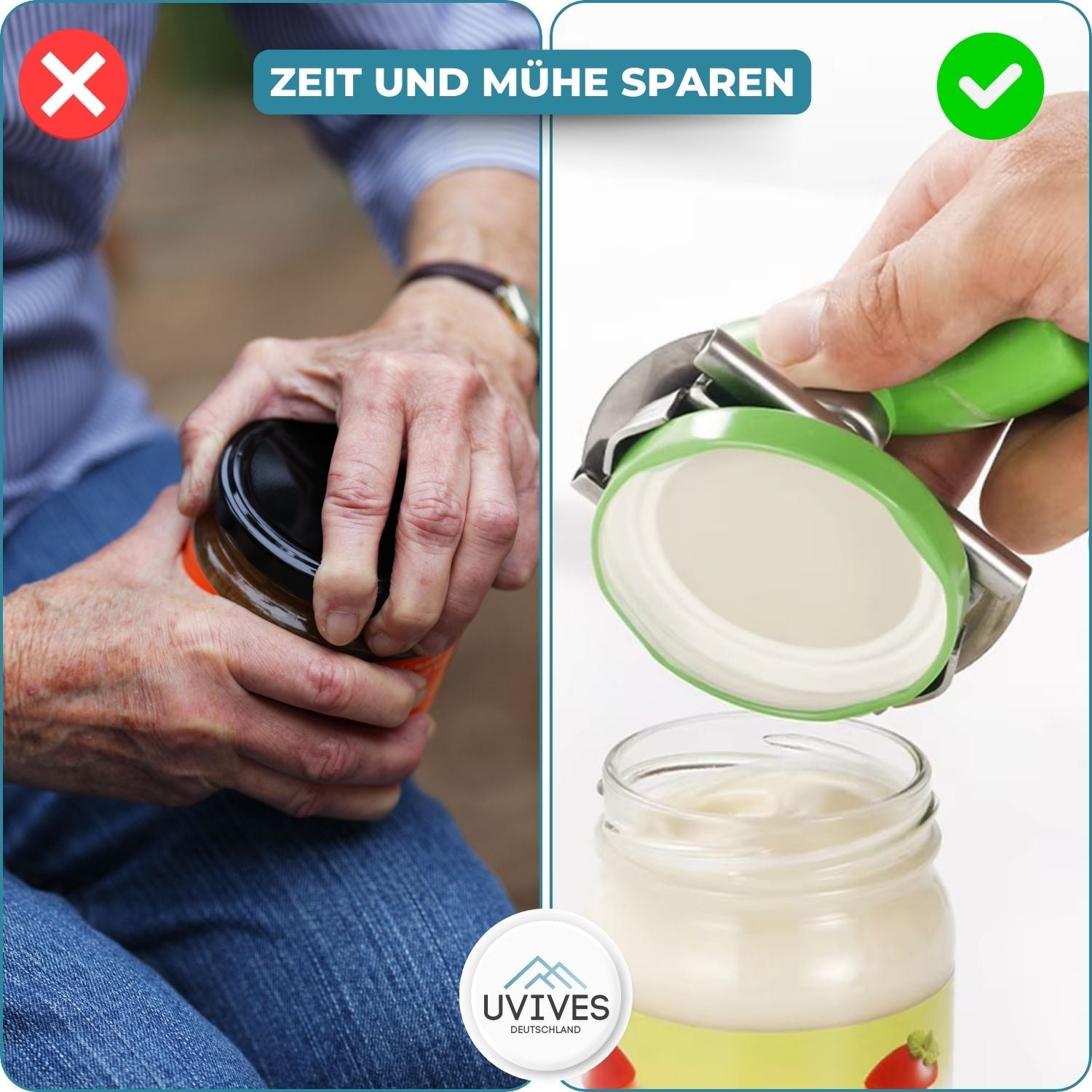 1+1 FREE | CapCracker™ Effortless Jar Opening for Hands with Reduced Pain