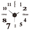 LucentAura™ 3D Wall Clock – Transform Your Room with Silent Elegance and Captivating Depth