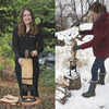 TitanSplit™ – Split massive logs safely in seconds without lifting a blade