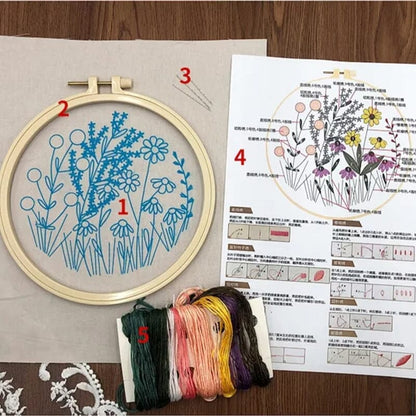 1+1 Free | Florify™ Complete Embroidery Kit