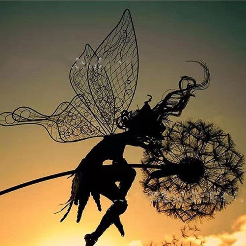 Celestara™ Fairy Sculpture – Ignite Endless Magic and Serenity in Your Garden