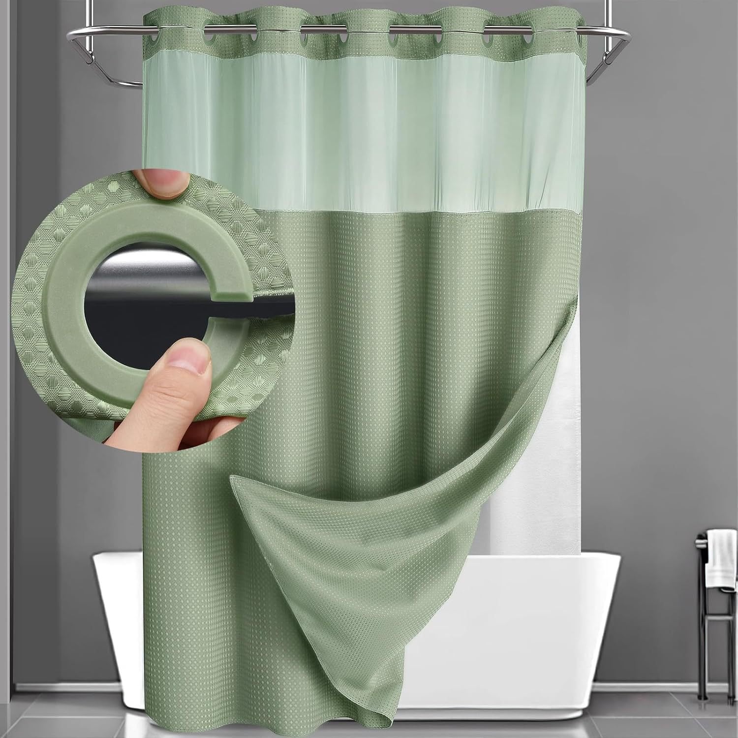 AquaShield™ — Keep Your Bathroom Dry, Bright, and Beautiful Every Day