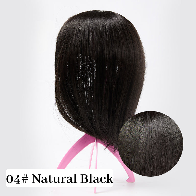 Strands™ - Natural Hair Topper With Bangs!