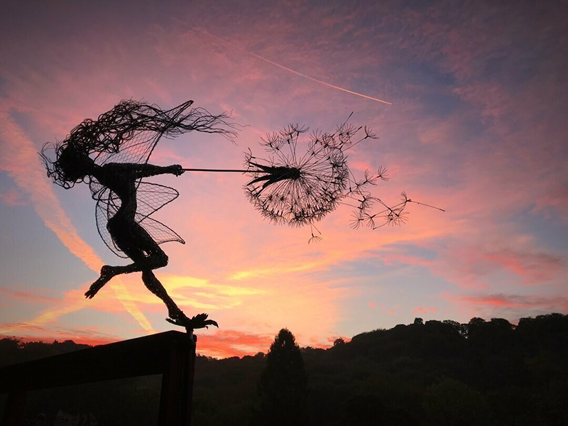 Celestara™ Fairy Sculpture – Ignite Endless Magic and Serenity in Your Garden