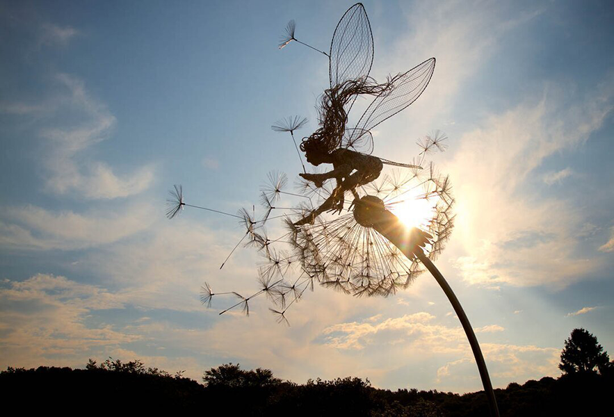 Celestara™ Fairy Sculpture – Ignite Endless Magic and Serenity in Your Garden