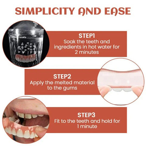 SecureSmile™ — Experience all-day pain-free security with dental prostheses