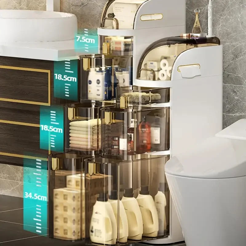 GlideNest™ — Turn Your Bathroom Chaos into Rolling Calm