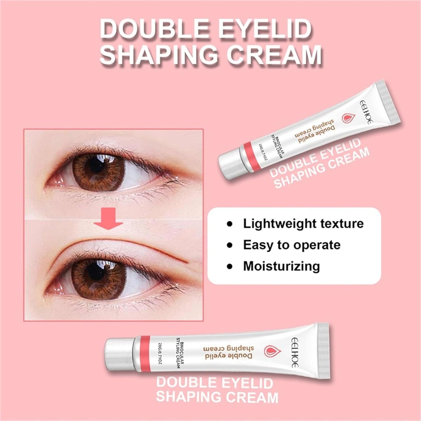 1+1 FREE | LidLift™ Double Eyelid Shaping Cream