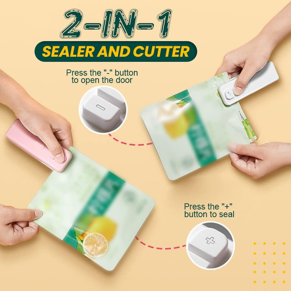 1+1 FREE | FreshLock™ 2-in-1 Magnetic Food Sealer