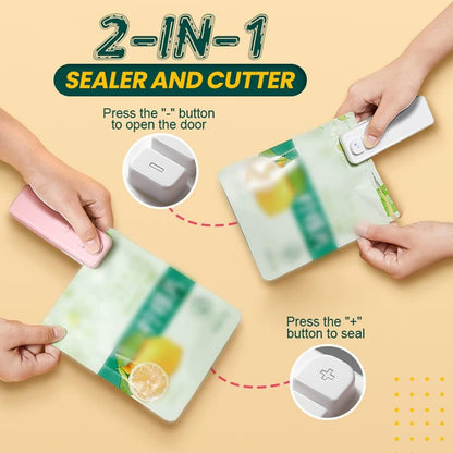 1+1 FREE | FreshLock™ 2-in-1 Magnetic Food Sealer