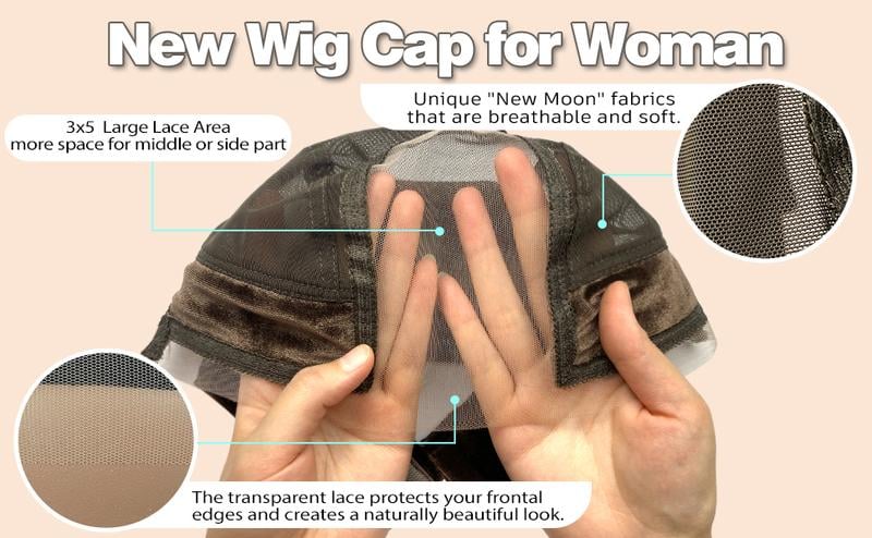 1+1 FREE | Invisible Grip Cap™ Say Goodbye to Slipping Wigs Instantly