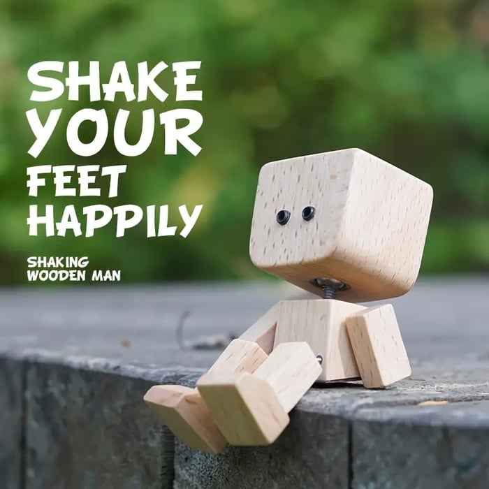 JoyTwig™ – Bring Your Mood to Life with Cheerful Wooden Motion