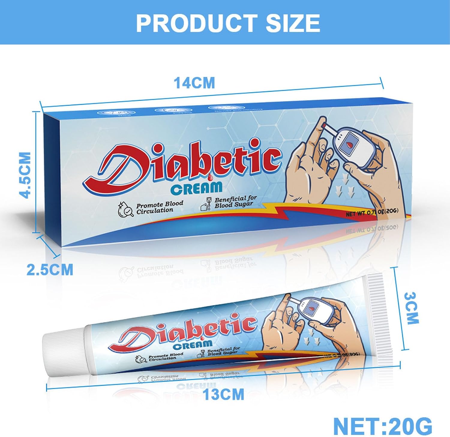 GlucoHeal™ – Moisturizes & Protects