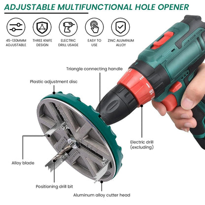 HoleMaster™ - A Hole Opener For All Sizes!