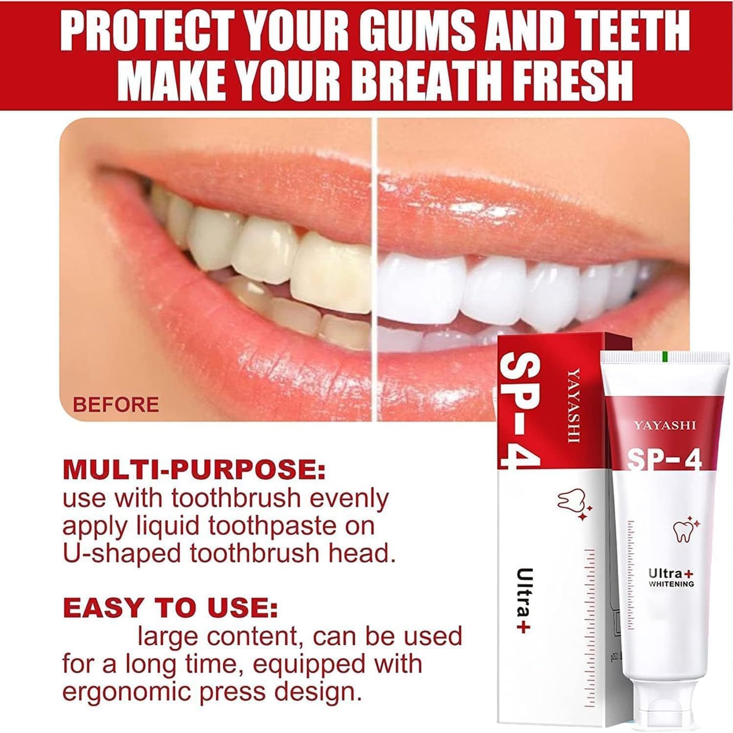 1+1 FREE | Brighto™ Natural Teeth Whitening