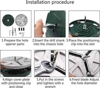 HoleMaster™ - A Hole Opener For All Sizes!