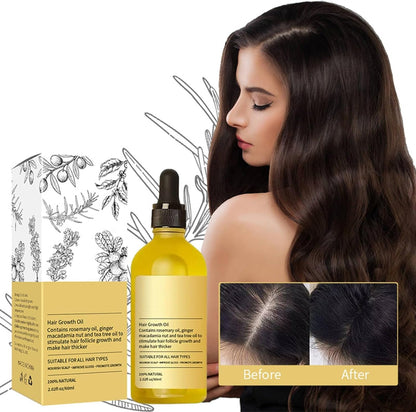 1+1 FREE | BlossomOil™ The Natural Solution For Strong, Full Hair in 45 days!