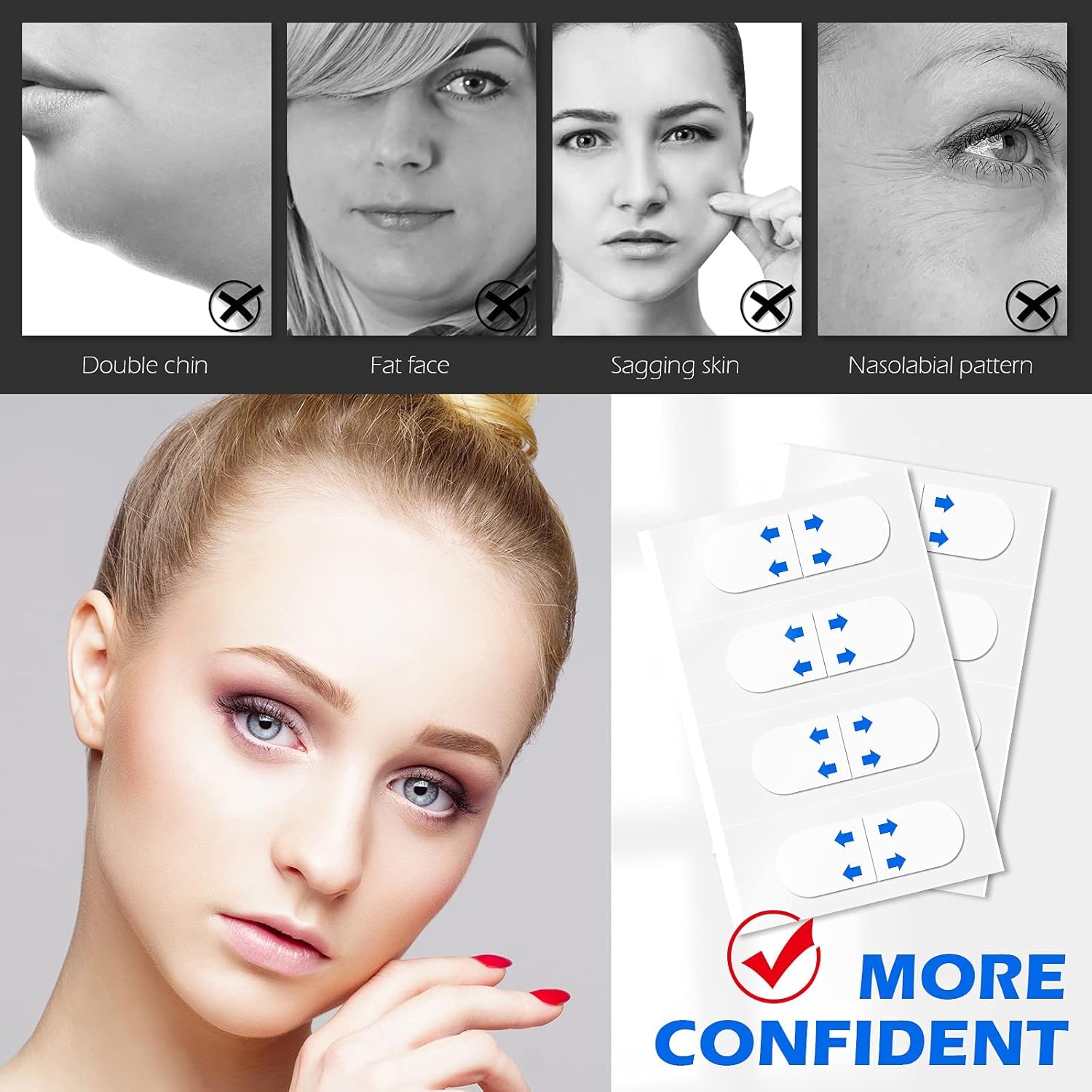 1+1 FREE | InvisiLift™ Tape Unlock Your Instant, Flawless V-Shape Confidence