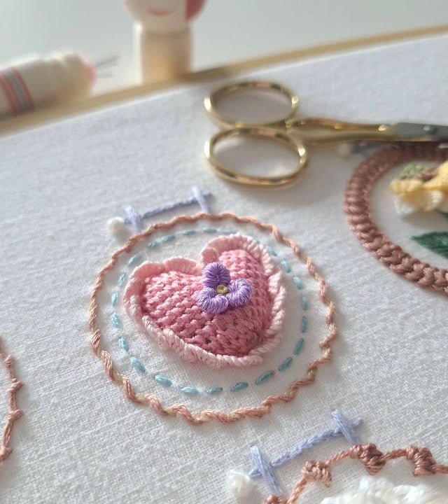 BloomMuse™ Frame Stitching Kit – Create Calm, Beauty, and Joy at Home