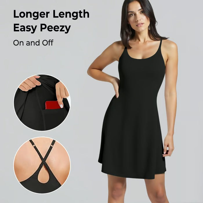 VelaFlow™ Dress — freedom of movement, look flawless all day