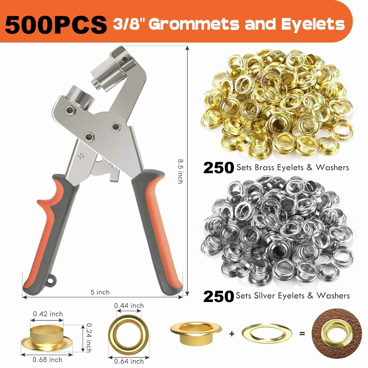 BoltForce™ Grommet Pro Kit – Power Through Tough Projects with Effortless Precision