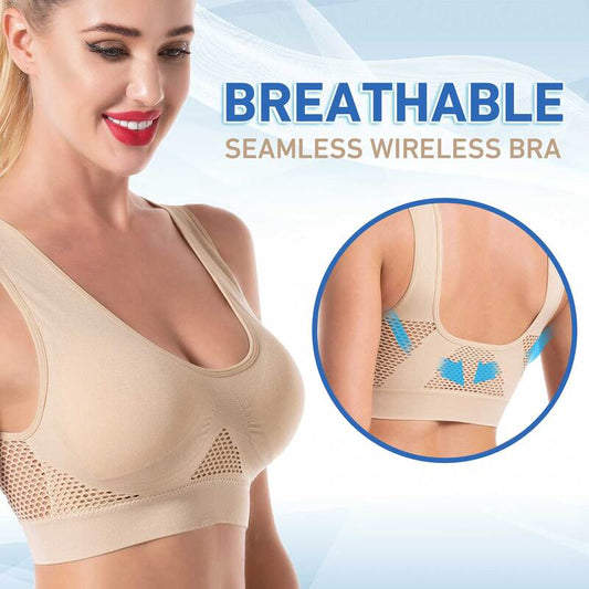 1+1 FREE | Seamless™ Extra-Elastic Comfortable Breathable Seamless Wireless Bra