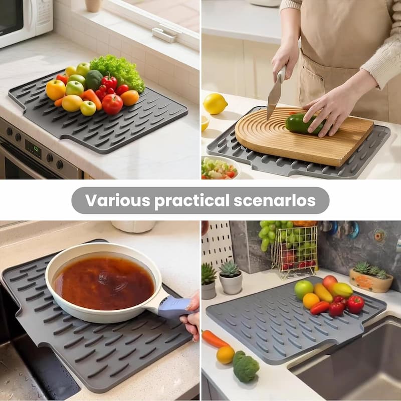 DryEase™ – Keeps Work Surfaces Dry, Safe from Hot Pots, and Protects Dishes