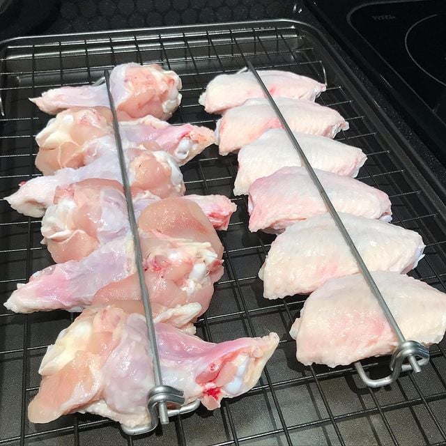 1+1 FREE| Wing Rails™ Perfect Grill Wings Every Time, Effortlessly