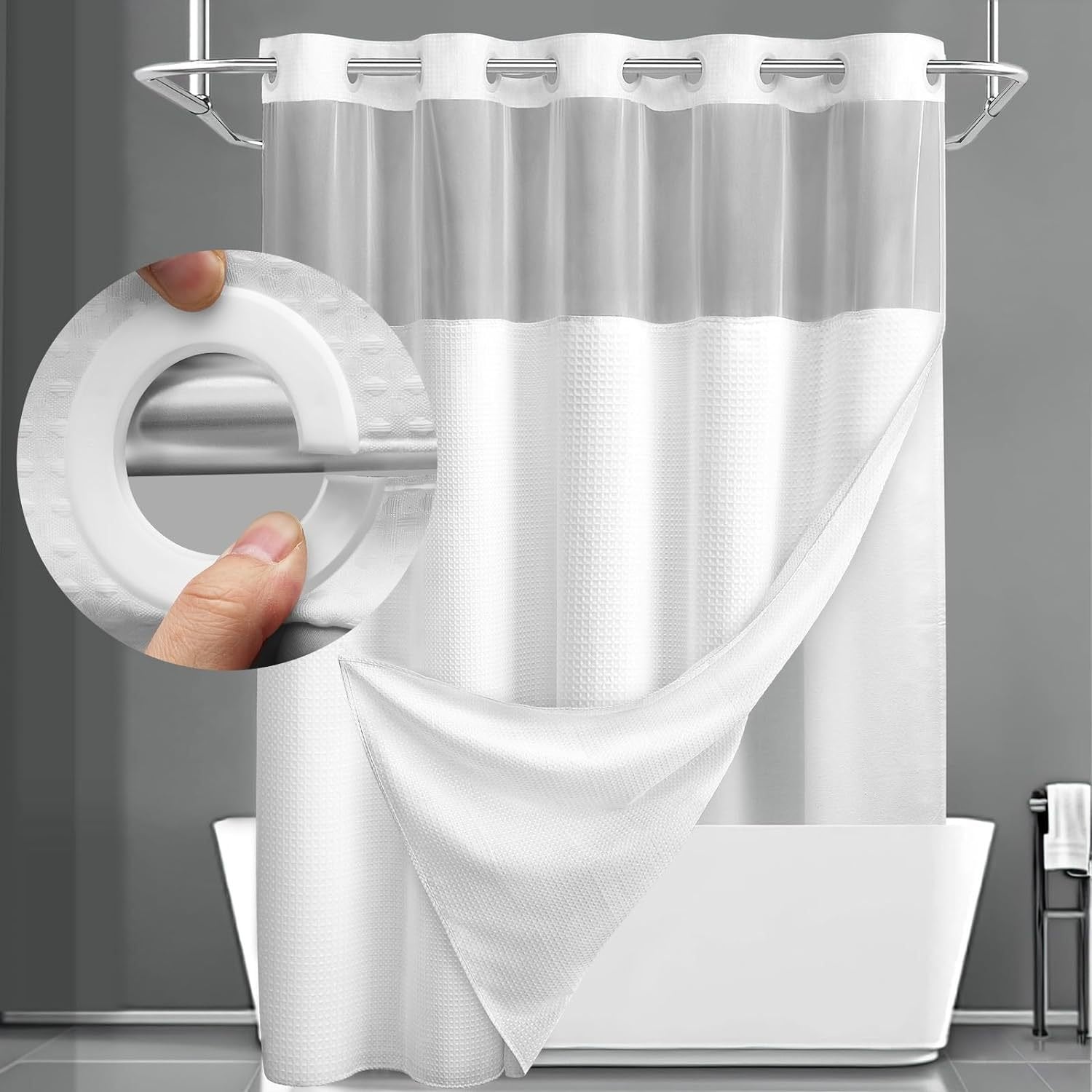 AquaShield™ — Keep Your Bathroom Dry, Bright, and Beautiful Every Day