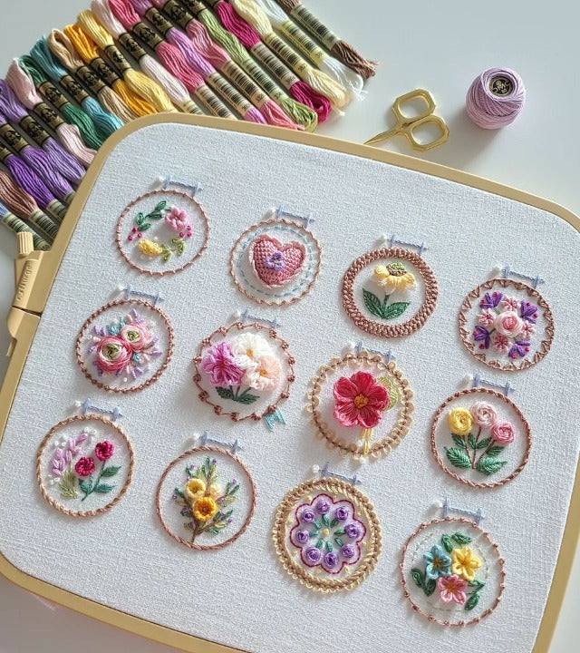 BloomMuse™ Frame Stitching Kit – Create Calm, Beauty, and Joy at Home