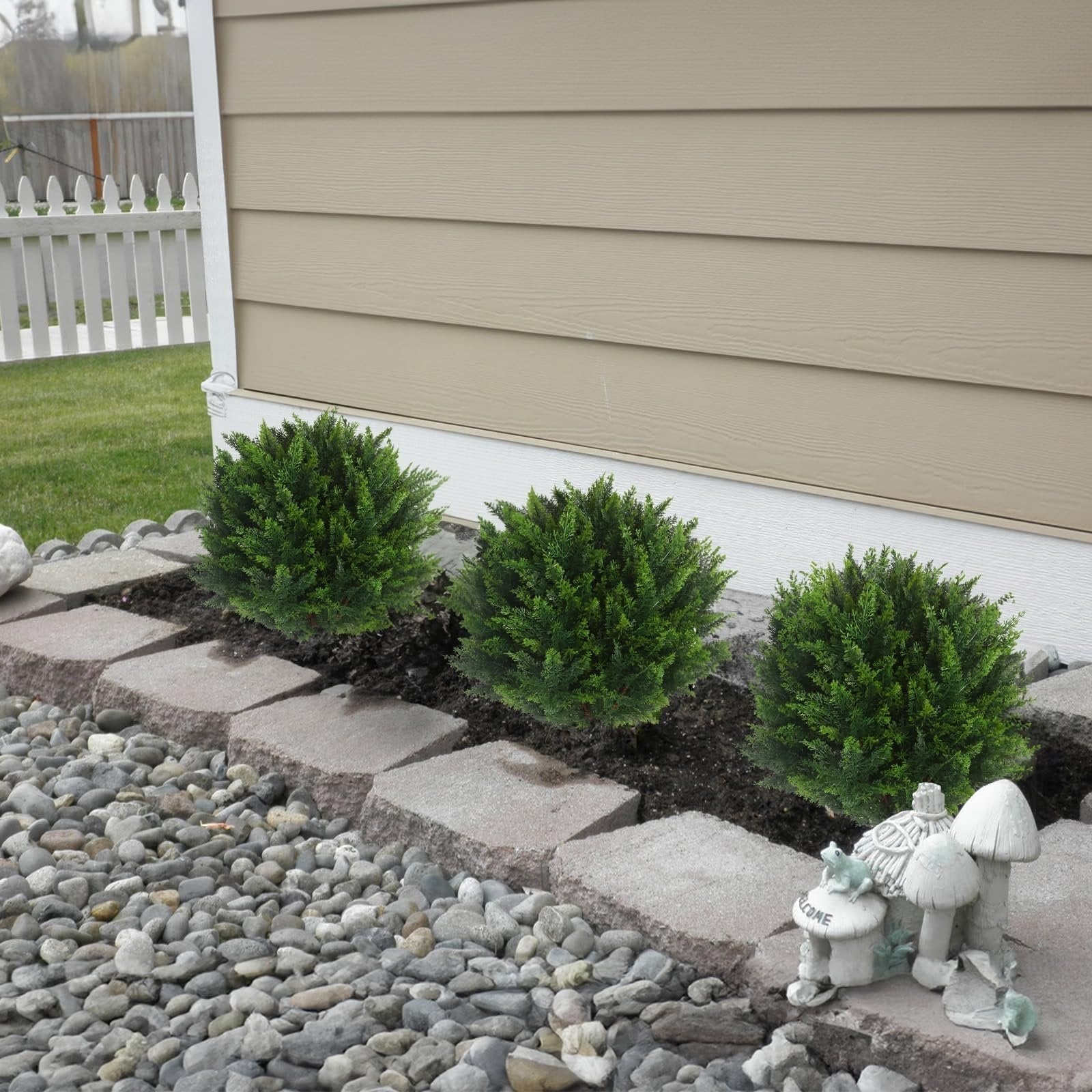 EverVerde™ Artificial Cedar Topiary Tree – Effortless lush greenery that stays vibrant all year round