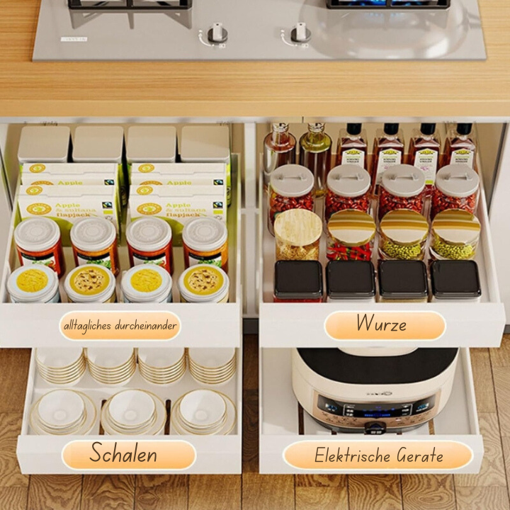 GlideNest™ — Experience effortless kitchen delight at every touch