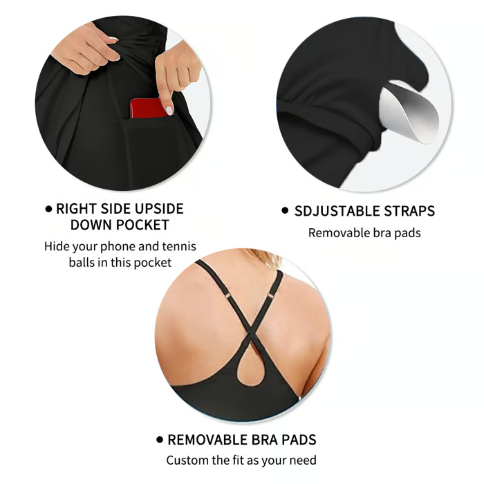VelaFlow™ Dress — freedom of movement, look flawless all day