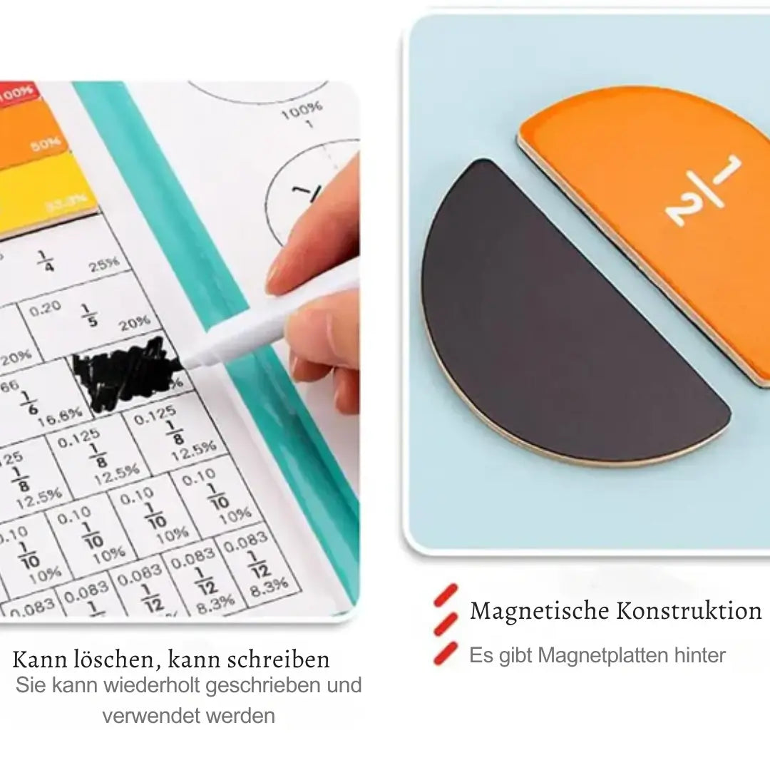 Magnetic Math Set™ – Understand Fractions and Build Confidence