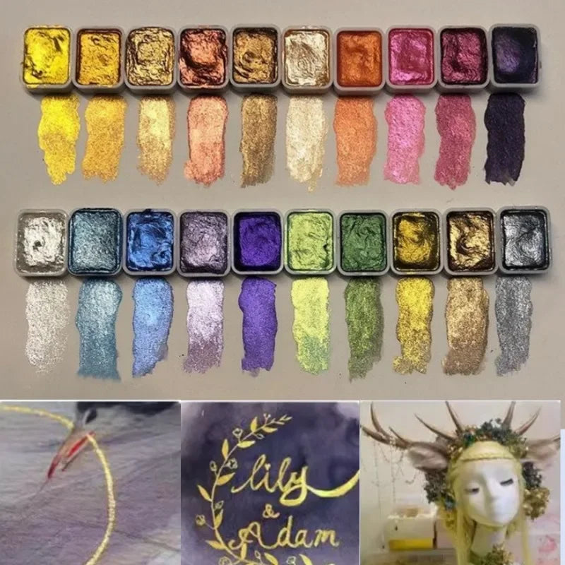 Chromaflair™ - Powder Mineral Pearl Pigment Art Watercolor