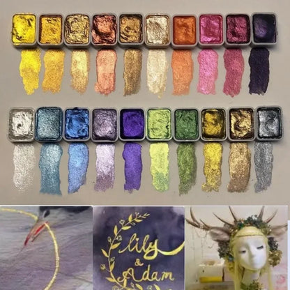 Chromaflair™ - Powder Mineral Pearl Pigment Art Watercolor
