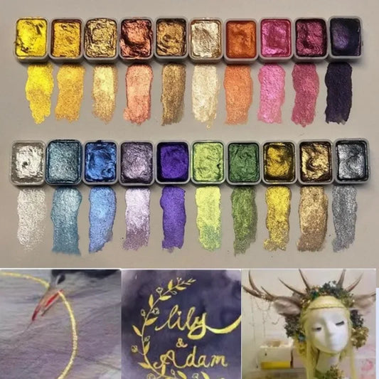 Chromaflair™ - Powder Mineral Pearl Pigment Art Watercolor