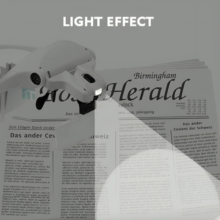 ZoomLux™ - Magnifying LED Headband Light