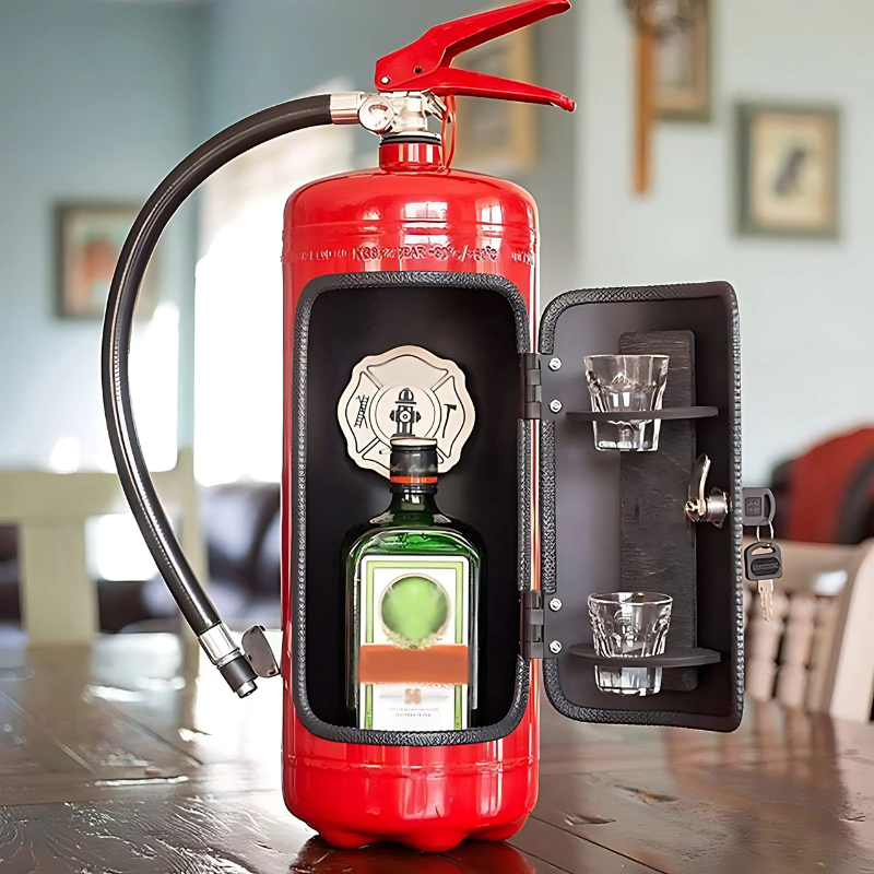 ExtinBar™ – Liquor Container In Fire Extinguisher Shape