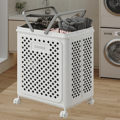 RollFold™ - The Foldable Laundry Basket With Wheels For Effortless Transport!