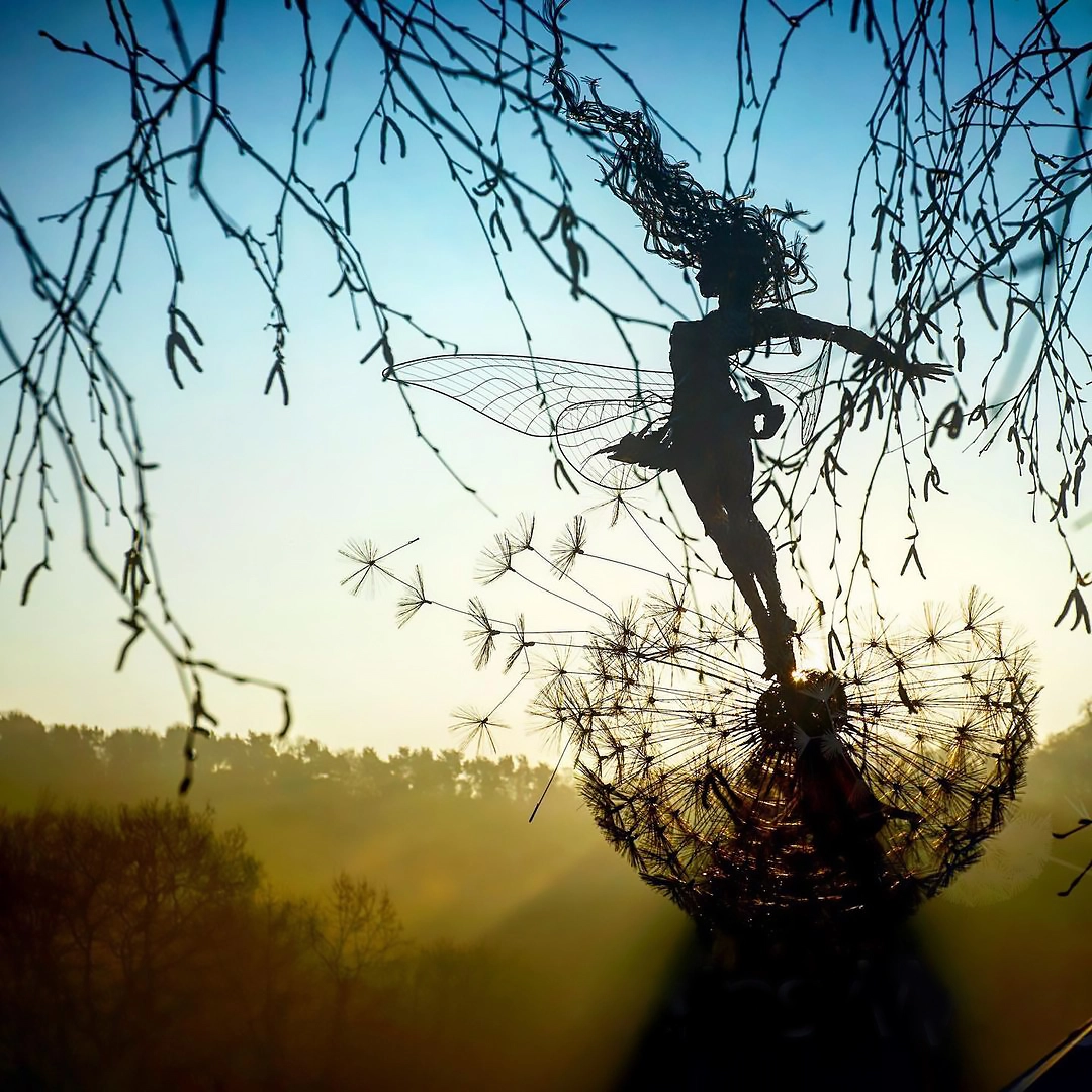Celestara™ Fairy Sculpture – Ignite Endless Magic and Serenity in Your Garden