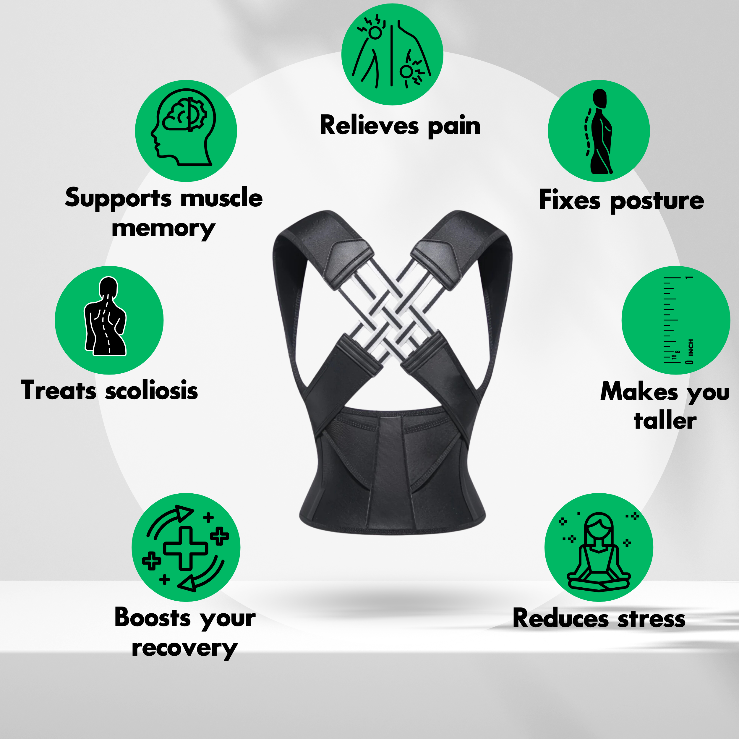 AlignPro™ — Comfortable Support for Back Pain Relief