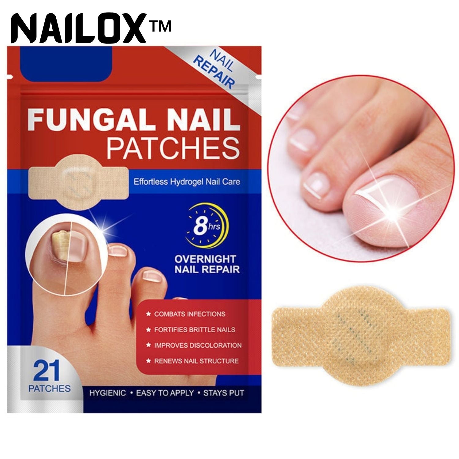 1+1 FREE | Nailox™ Plant-Based Formula That Penetrates Deep to Heal and Renew Nails